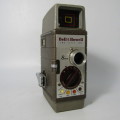 Vintage Bell and Howell 252 8mm movie camera in pouch - damaged