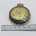 Antique H.E. Peck London silver hallmarked pocketwatch - Not working
