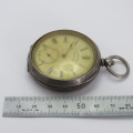 Antique H.E. Peck London silver hallmarked pocketwatch - Not working