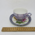 Vintage porcelain cup and saucer