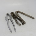 Lot of 3 vintage crab / crayfish cracker tools