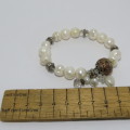 Cultured pearls costume jewellery bracelet