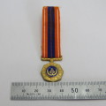 SADF Pro Patria medal miniature