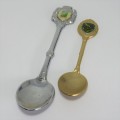 Lot of 2 Springboks 1995 Rugby World cup spoons