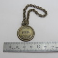 Sterling silver Prima steel Foundry medallion issued to A.S. Downham - Weighs 17,7 g
