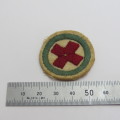 WW1 Red cross cloth badge