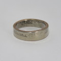 Ring made from 1979 American quarter dollar - Size S