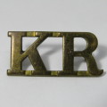Kimberly Regiment shoulder title