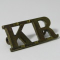 Kimberly Regiment shoulder title