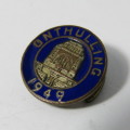 1949 Voortrekker Muniment onthulling button badge
