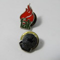 Lot of South Africa Republic festival pin badges