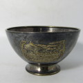 1838 - 1938 Voortrekker centenary silver plated bowl
