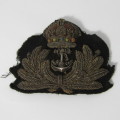 WW2 SA Navy officers cap badge