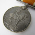 WW1 Medal Pair issued to W.R Miller, SA Heavy Artillery
