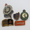 Lot of 5 Africana pin badges