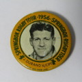 1956 Springbok Rugby tour Jacobus du Rand (vice Captain) tinnie badge