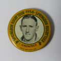1956 Springbok Rugby tour Ian Kirkpatrick tinnie badge