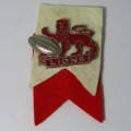 Vintage Lions Rugby pin badge