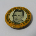 1956 Springbok Rugby tour Tommy Gentles tinnie badge