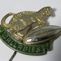 Vintage Australia Wallabies Rugby pin badge