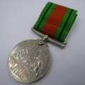 WW2 Defence Medal issued to 576198 R.H. Wearing