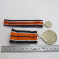 SADF General Service medal and miniature - #077073