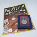 1840`s Style Intrepid full hunter quartz pocketwatch - Hachette pocketwatch collection #54 - Working