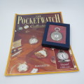 1880`s Style Oriental half hunter quartz pocketwatch - Hachette pocketwatch collection #1 - Working