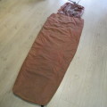 1974 SADF Parker wool sleeping bag - Size medium - Pouch bag torn - Zip is still working