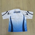 Blue Bulls Vodacom kiddies size 7 Rugby Jersey signed by players - Some dirt marks