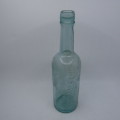 Antique Holbrook and Co bottle - knotted rope mark at bottom - wood cast