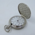 Hachette pocketwatch collection #12 - 1800`s Style Eagle full hunter quartz pocketwatch - Working