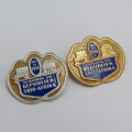 Pair of 1961 SA Republic festival badges