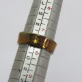 Ring made from old Israel coin - Size O 1/2