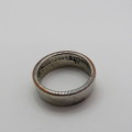 Ring made from USA quarter - Size L