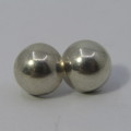 Pair of Sterling Silver earrings - weighs 2,1g