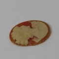 Vintage Cameo for jewellery - 17.9mm x 24.4mm