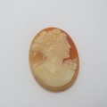 Vintage Cameo for jewellery - 23,0 mm x 30,5 mm