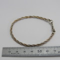 Sterling silver Italian bracelet - Weighs 5,8 g