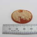 Vintage Cameo for jewellery - 22,9 mm x 30,4 mm