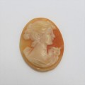 Vintage Cameo for jewellery - 19,2 mm x 24,7 mm