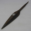 Old spear tip from South West Africa
