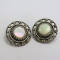 Pair of vintage clip on earrings