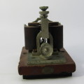 Vintage Morse code transmitter key