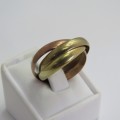 9kt Gold eternity ring - Weighs 4,2 g - Size M