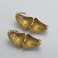 Beautiful 9kt gold earrings - Weighs 1,8 g