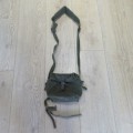 British 1958 Pattern Kidney pouch and yoke converted to patrol bag - Bag size 25 x 24 cm