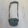British 1958 Pattern kidney pouch and yoke converted to patrol bag - Bag size 25 x 26 cm