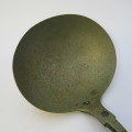 Antique silver plated soup ladle