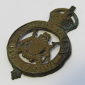 WW1 SA Instructional corps cap badge - no lugs